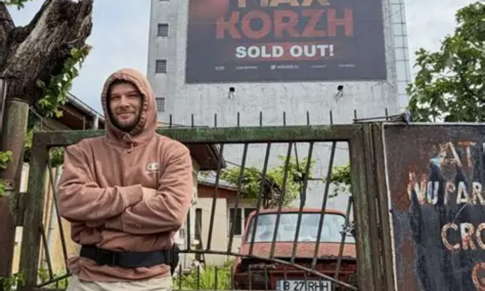 Cine este Max Korzh, artistul controversat din Belarus care aduce 39.000 de spectatori străini pe Arena Națională VIDEO