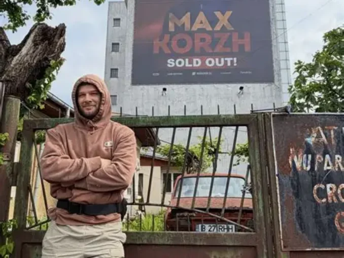 Cine este Max Korzh, artistul controversat din Belarus care aduce 39.000 de spectatori străini pe Arena Națională VIDEO