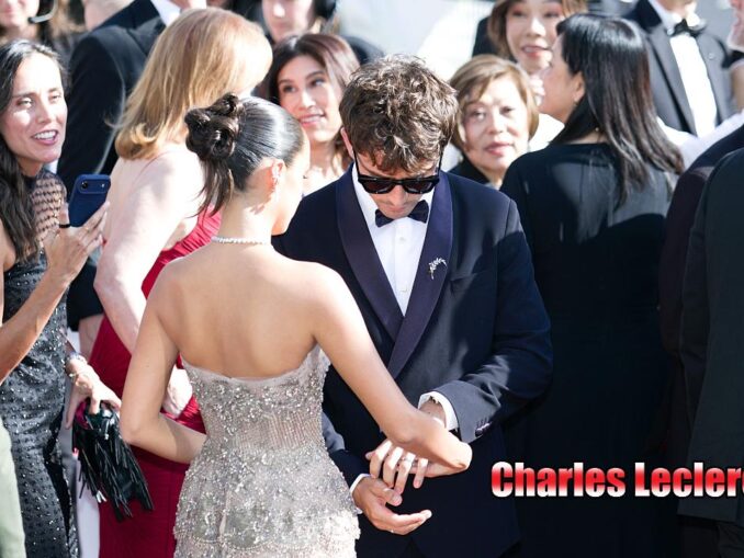 Charles Leclerc pe Covorul Roșu la Cannes