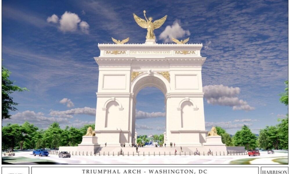 Trump își construiește propriul Arc de Triumf la Washington. Proiectul, aprobat de Comisia de Arte Frumoase 