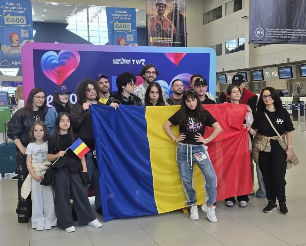 Eurovision 2026. Delegația României a plecat la Viena