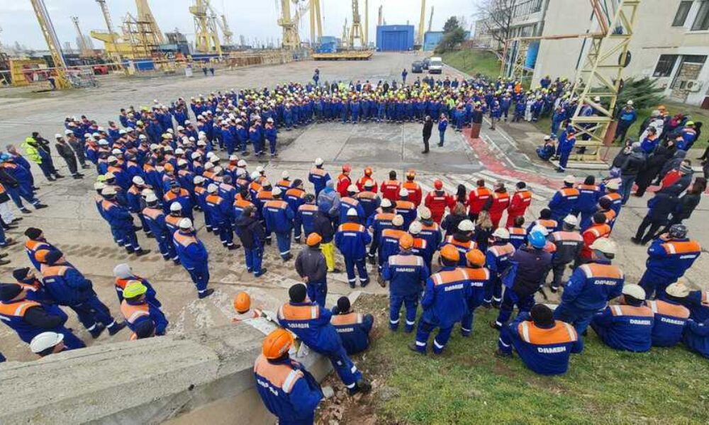 Concedieri colective la șantierul naval Damen Mangalia. Peste 1000 de oameni rămân șomeri