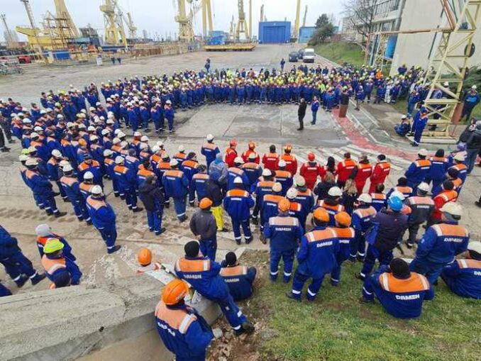 Concedieri colective la șantierul naval Damen Mangalia. Peste 1000 de oameni rămân șomeri