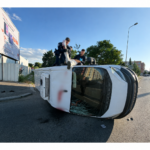 Accident pe Șoseaua Sisești