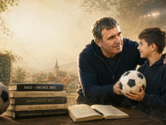 Cărți despre fotbal, pentru cei care nu se pricep la fotbal. Și o poveste emoționantă despre puterea lui Hagi de dincolo de stadion