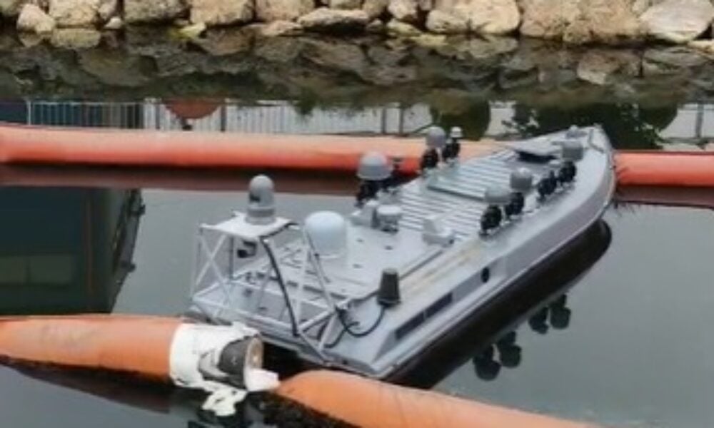 BREAKING NEWS Dronă navală explodată în portul Constanța – VIDEO
