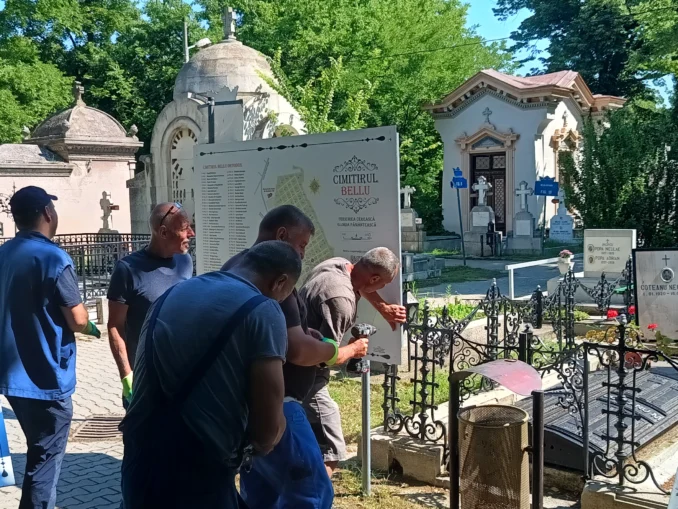 Agitație și schimbări în Cimitirul Bellu. Voluntarii mișcă lucrurile, nu și PMB