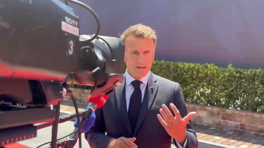 CORESPONDENȚĂ Macron, reacție după ce o dronă a explodat în Portul Constanța: Vă puteți baza pe noi