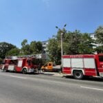 București, scurgere de gaze, strada Poștăvarul, evacuare locatari, intervenție ISU, pompieri București, scurgeri gaze Sector 3