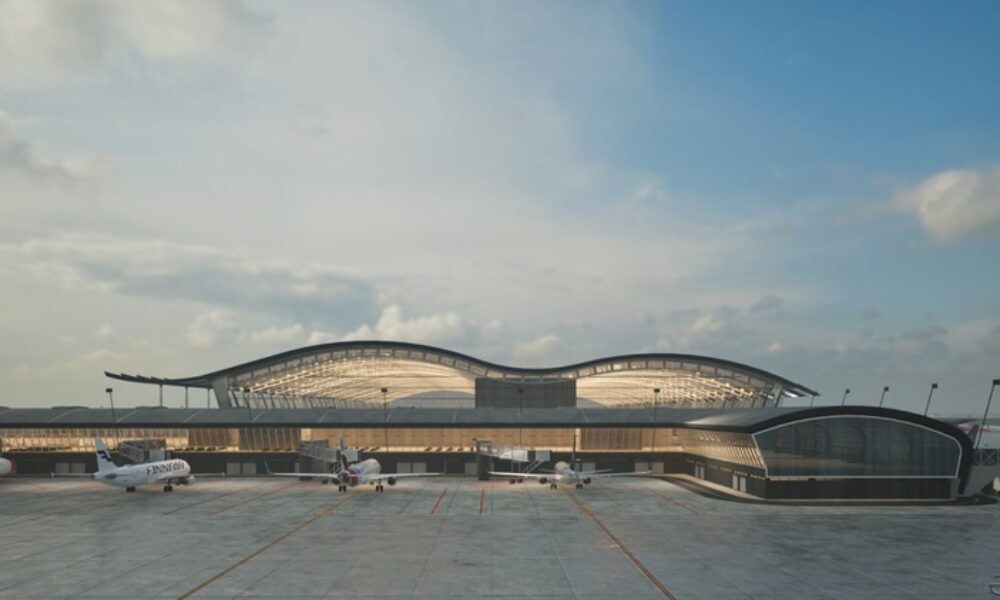 Noul terminal de la Otopeni prinde contur