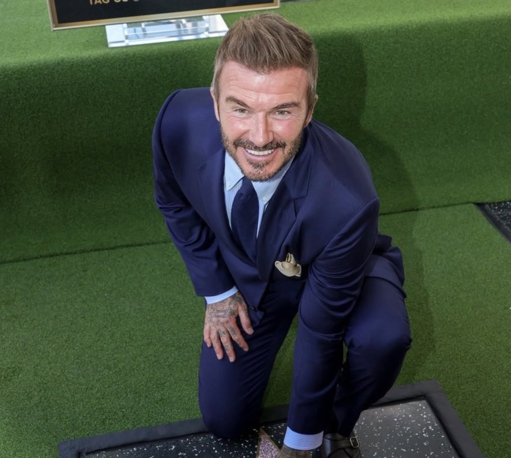 David Beckham și-a inaugurat steaua de pe „Walk of Fame” – VIDEO