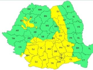 Alertă meteo: Cod galben de vijelii și grindină în jumătate de țară. Cum va fi vremea în București