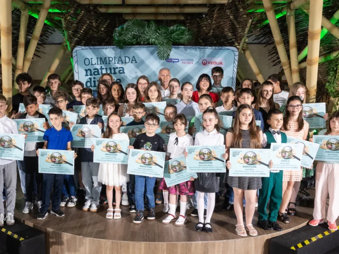 Veolia România a premiat câștigătorii concursului de biodiversitate „Olimpiada Natura dintre Ape”, prima ediție organizată la nivel național