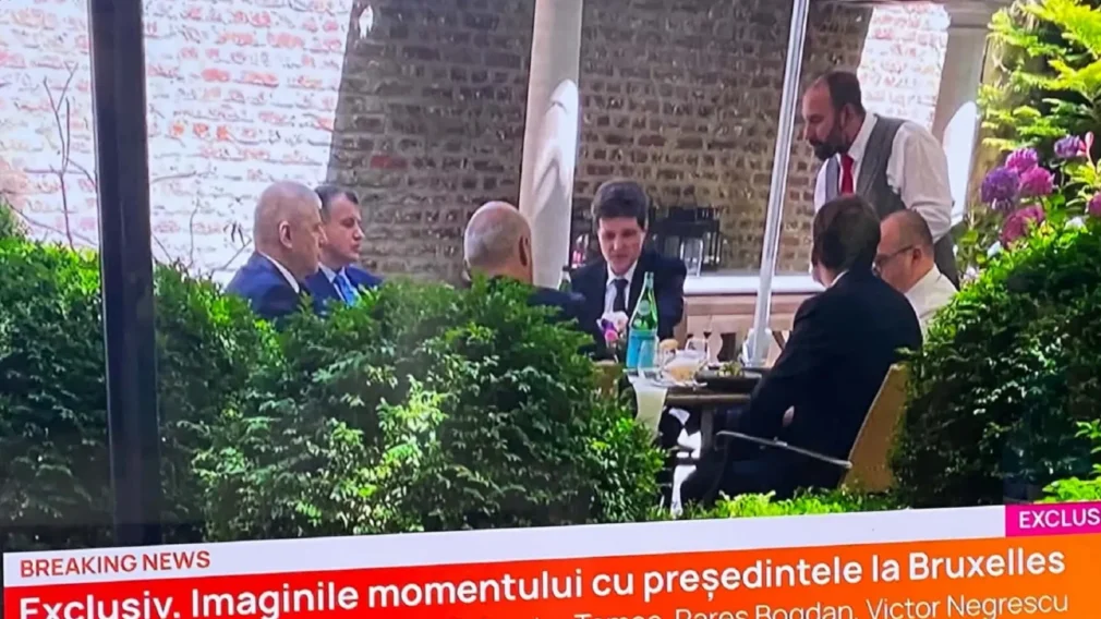 Nicușor Dan, la masă cu Rareș Bogdan și Lucian Pahonțu