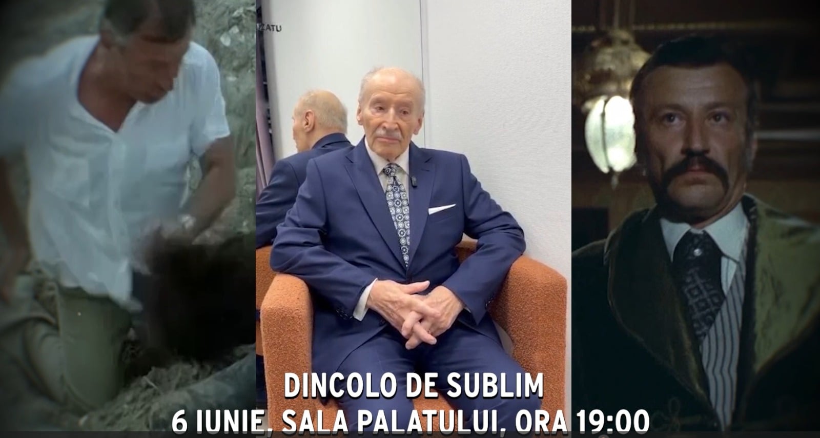 Poza pentru articolul Cinemaraton, televiziunea filmului românesc, partener media al Galei Dincolo de Sublim, dedicată maestrului Victor Rebengiuc