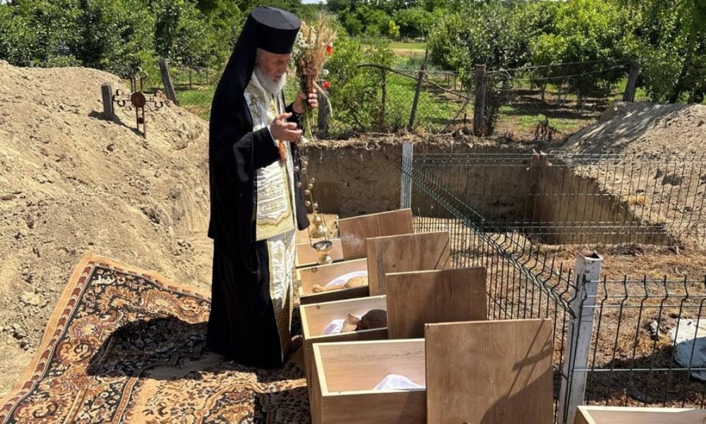 Rămășite ale victimelor coloniei de muncă silnică Salcia, descoperite de arheologi