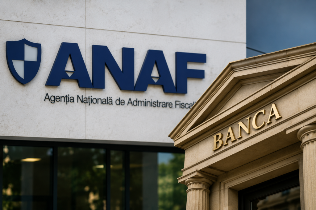 Ce obligații noi au la ANAF românii cu bani la bancă