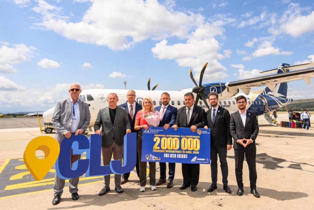 Aeroportul „Avram Iancu” din Cluj-Napoca, 2 milioane de pasageri în 2026