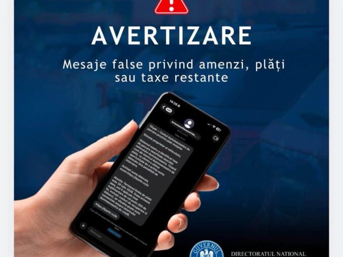 SMS-urile false despre taxe de parcare fac noi victime. Poliția avertizează: nu accesați linkurile primite