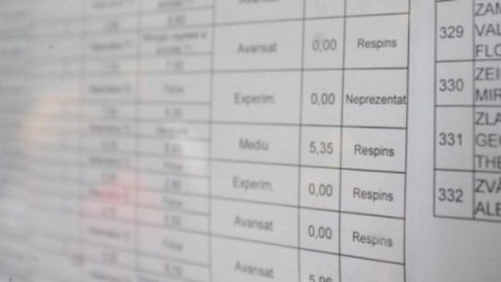 S-au publicat notele la Bacalaureatul 2026