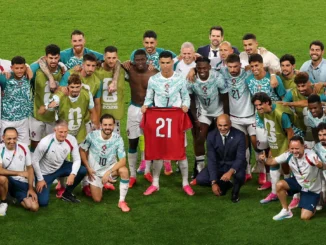 Jucătorii Portugaliei l-au omagiat pe Diogo Jota
