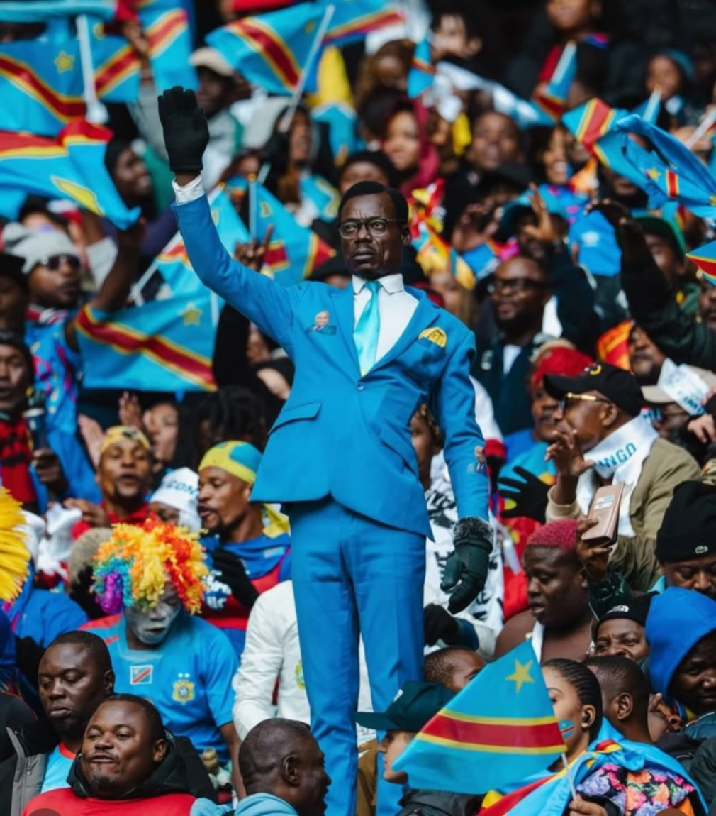 Cine e „Lumumba Vea”, cel mai cunoscut suporter congolez – VIDEO