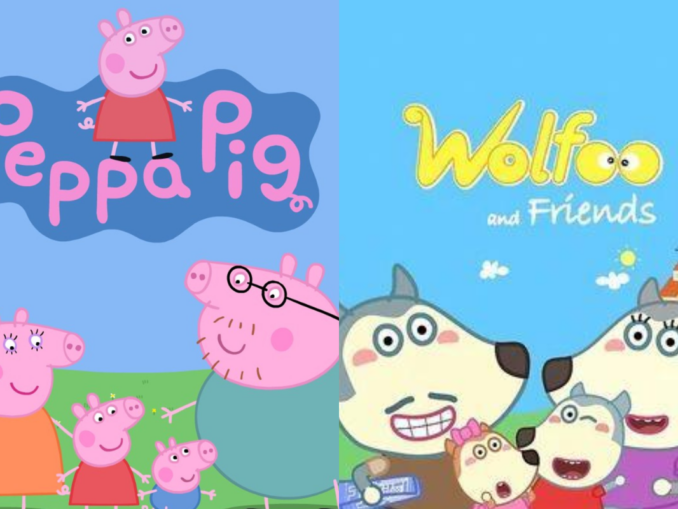 „Wolfoo” pierde lupta cu „Peppa Pig”