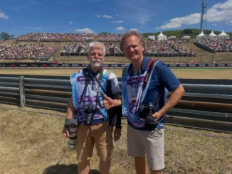 Președintele Cehiei, fotograf acreditat la Marele Premiu de Formula 1 al Ungariei