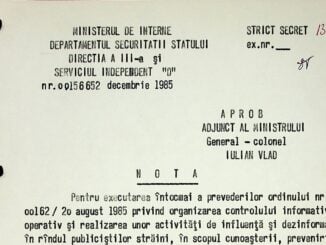 „Urmăriți toți jurnaliștii străini”. Ordinul „Strict secret” al Securității