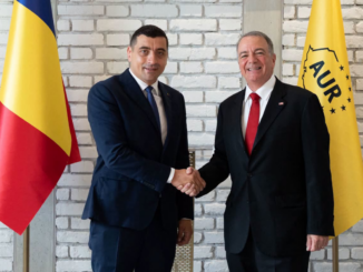 George Simion s-a întâlnit cu ambasadorul SUA în România