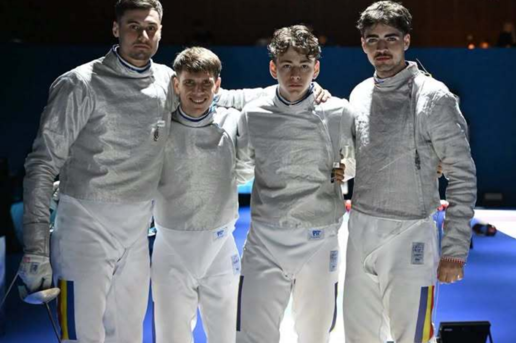 Historic performance for Romanian fencing: The men's sabre team won the bronze medal at the World Championship