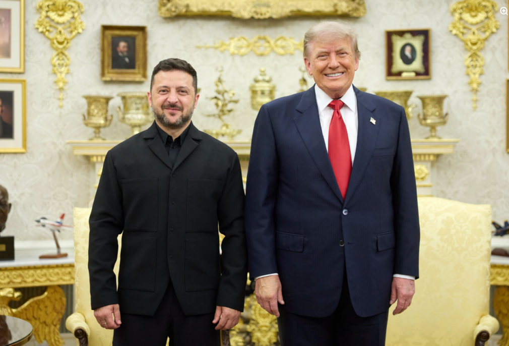 Zelenski, primit la Casa Albă. „O întâlnire bună cu președintele Trump. Sunt recunoscător Statelor Unite pentru sprijinul ferm”