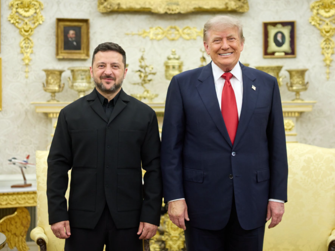Zelenski, primit la Casa Albă. „O întâlnire bună cu președintele Trump. Sunt recunoscător Statelor Unite pentru sprijinul ferm”