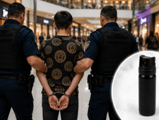 Copil de 14 ani reținut 24 de ore de polițiștii din Dolj. Ar fi dat cu „spray lacrimogen“ într-un mall din Craiova