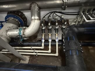 Echipele Veolia au finalizat lucrările pentru reabilitarea şi modernizarea Staţiei de Tratare a Apei din Curtea de Argeş, pe fondul crizei apei potabile – FOTO