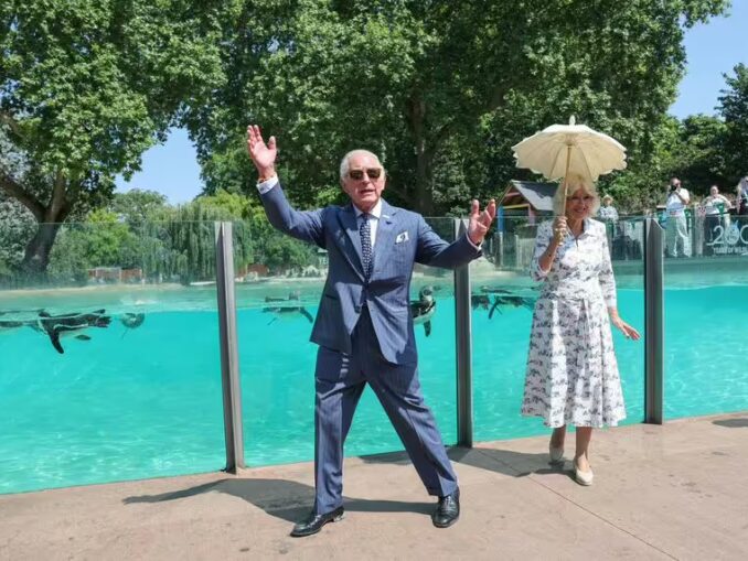 Regele Charles și Regina Camilla, vizită specială la Grădina Zoologică din Londra