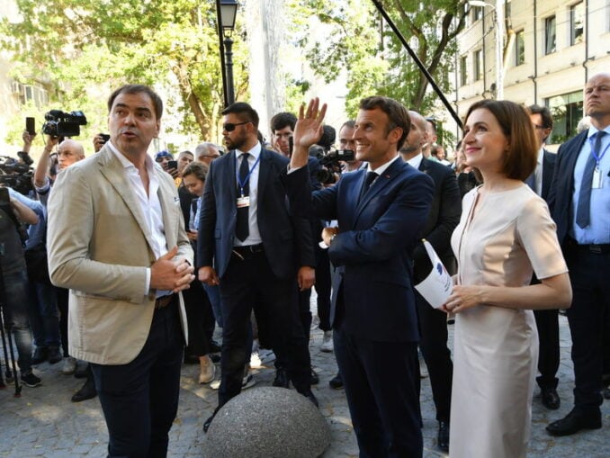 Maia Sandu participă în premieră la reuniunea Coaliției de Voință, la invitația președintelui francez