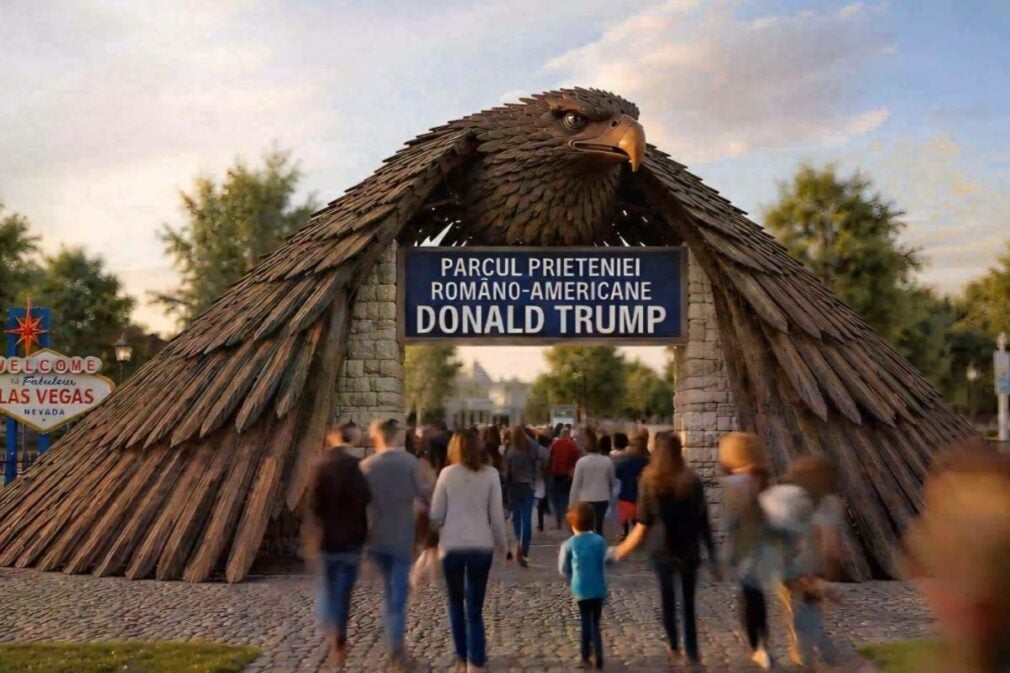 VIDEO Băluță prezintă proiectul parcului „Donald Trump”