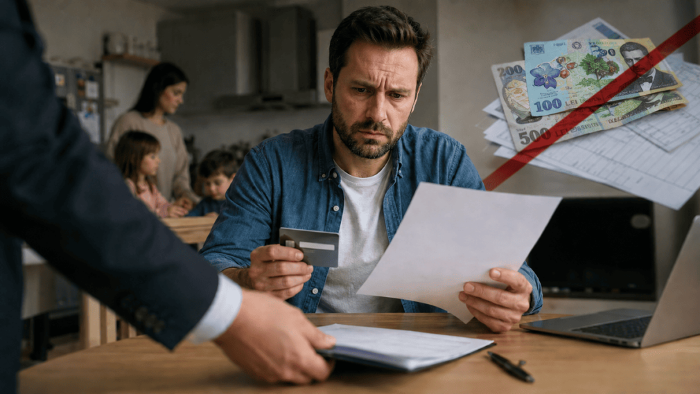 Poprirea pe salariu. Cât se poate reține din venit în fiecare lună dacă ești executat silit pentru datorii neplătite. 