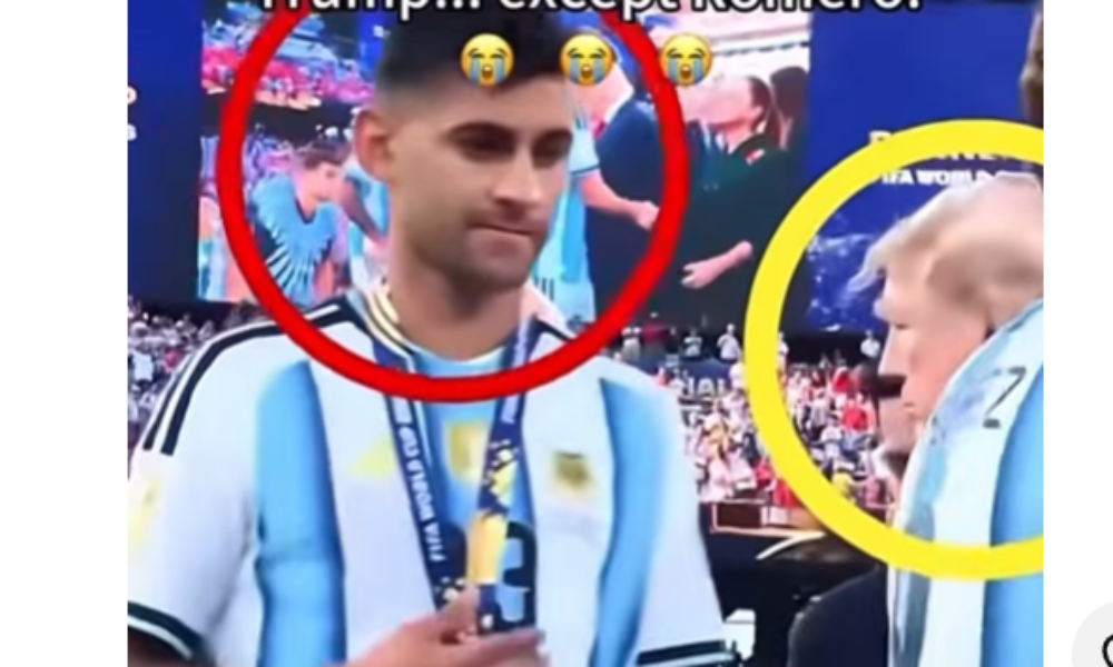 Donald Trump, ignorat de fotbalistul argentinian Romero VIDEO