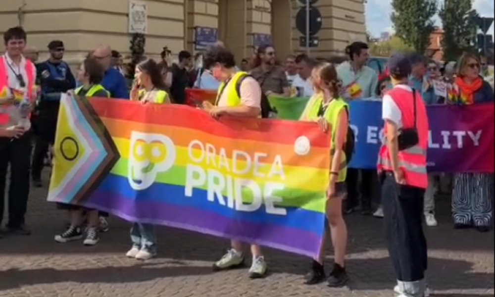 Marşul Pride 2026 a început la Oradea, în pofida avertismentelor jandarmilor