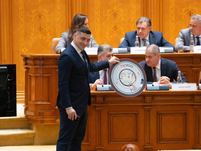 George Simion îl laudă pe Dragoș Benea, după ce eurodeputatul a zis la Cotidianul că „un guvern PSD-AUR n-ar fi ceva atât de dramatic”