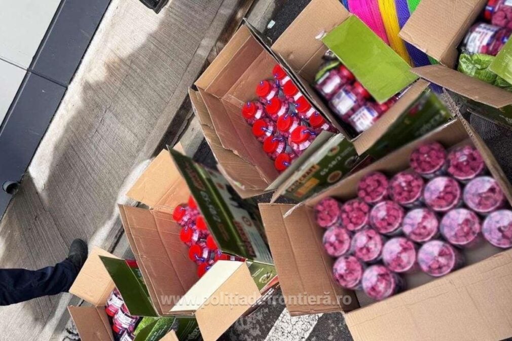 Produse toxice de peste 5.000 de lei, descoperite într-o mașină venită din Ucraina