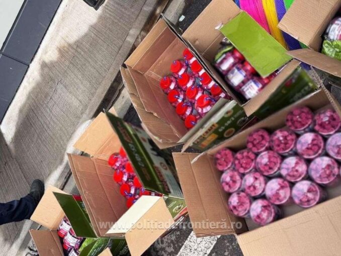 Produse toxice de peste 5.000 de lei, descoperite într-o mașină venită din Ucraina