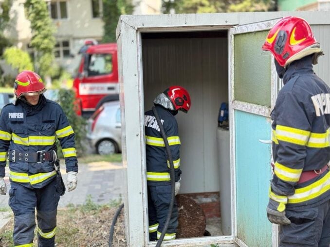 Alarmă falsă de gaze la Spitalul Județean Botoșani: Mirosul venea de la canalizare