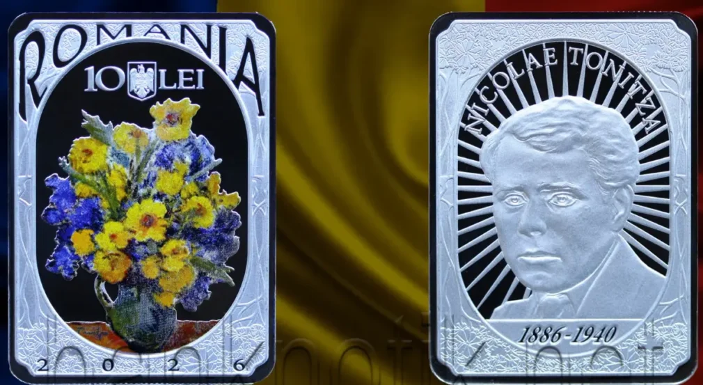 Premieră absolută. BNR lansează prima monedă dreptunghiulară