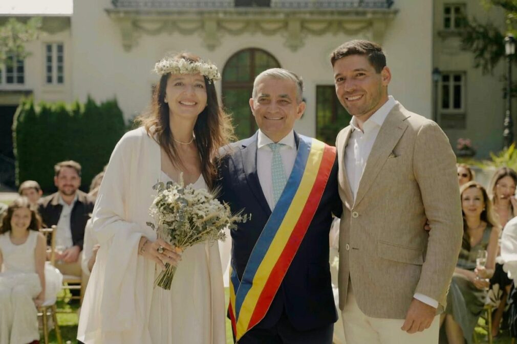 „Cea mai frumoasă finală” pentru Ana-Maria Brânză. Fosta campioană la scrimă s-a căsătorit la Sinaia