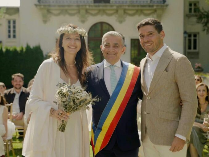„Cea mai frumoasă finală” pentru Ana-Maria Brânză. Fosta campioană la scrimă s-a căsătorit la Sinaia