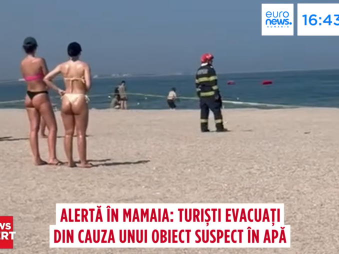 Rămășițe dintr-o dronă, descoperite pe plajă în Mamaia, în zona Loft. Prefectul Constanței: „Nu prezintă niciun pericol”
