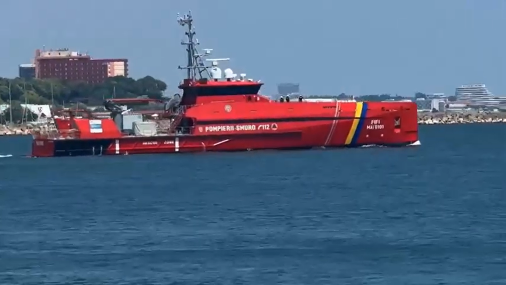 Nouă navă multirol de 25 de milioane de euro intrată în dotarea IGSU